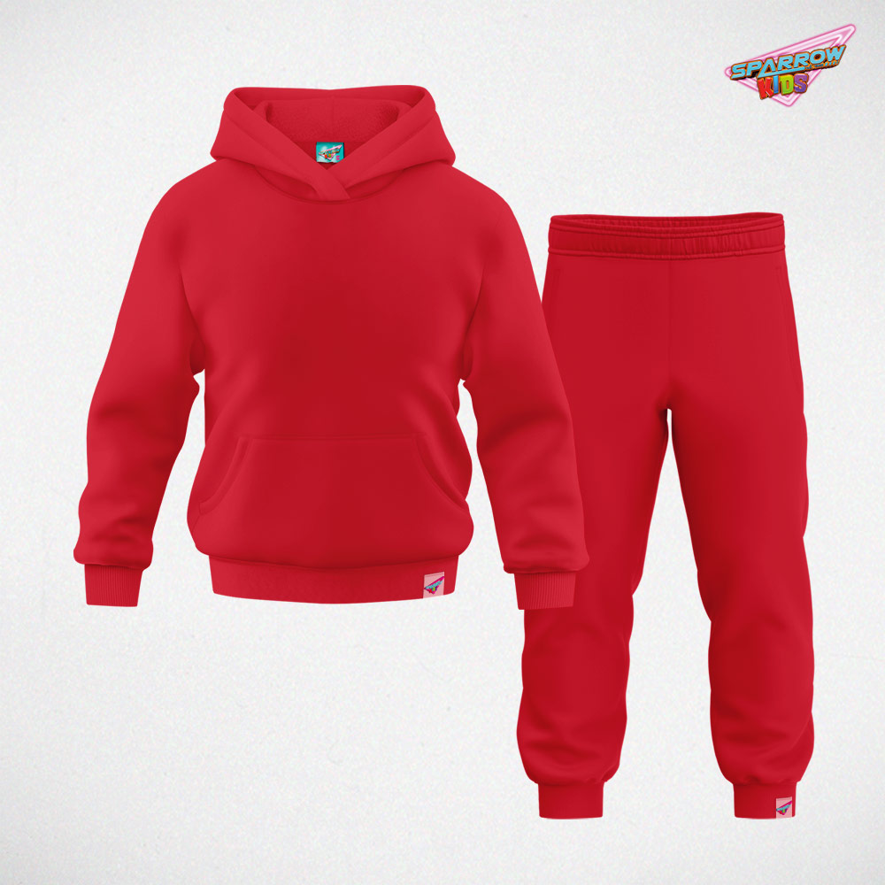 Duksić sa kapuljacom i donji deo trenerke - dečiji