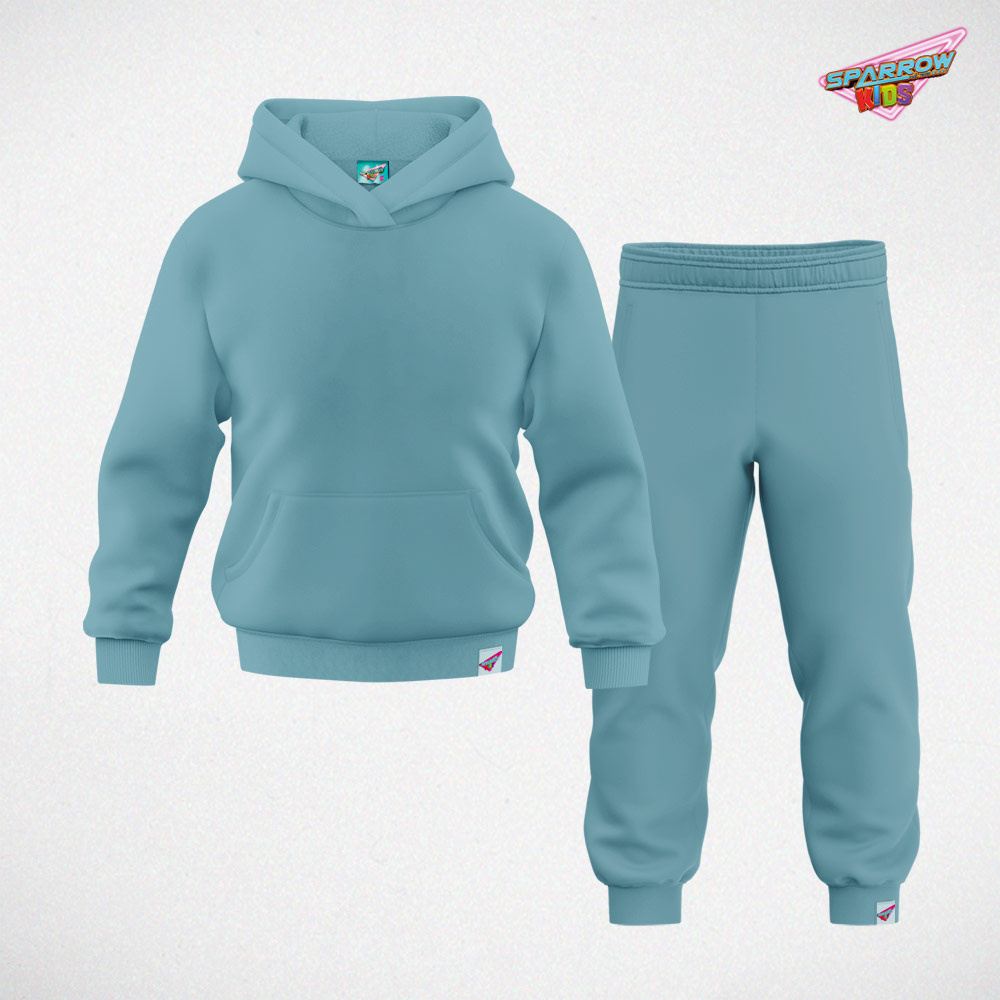 Duksić sa kapuljacom i donji deo trenerke - dečiji