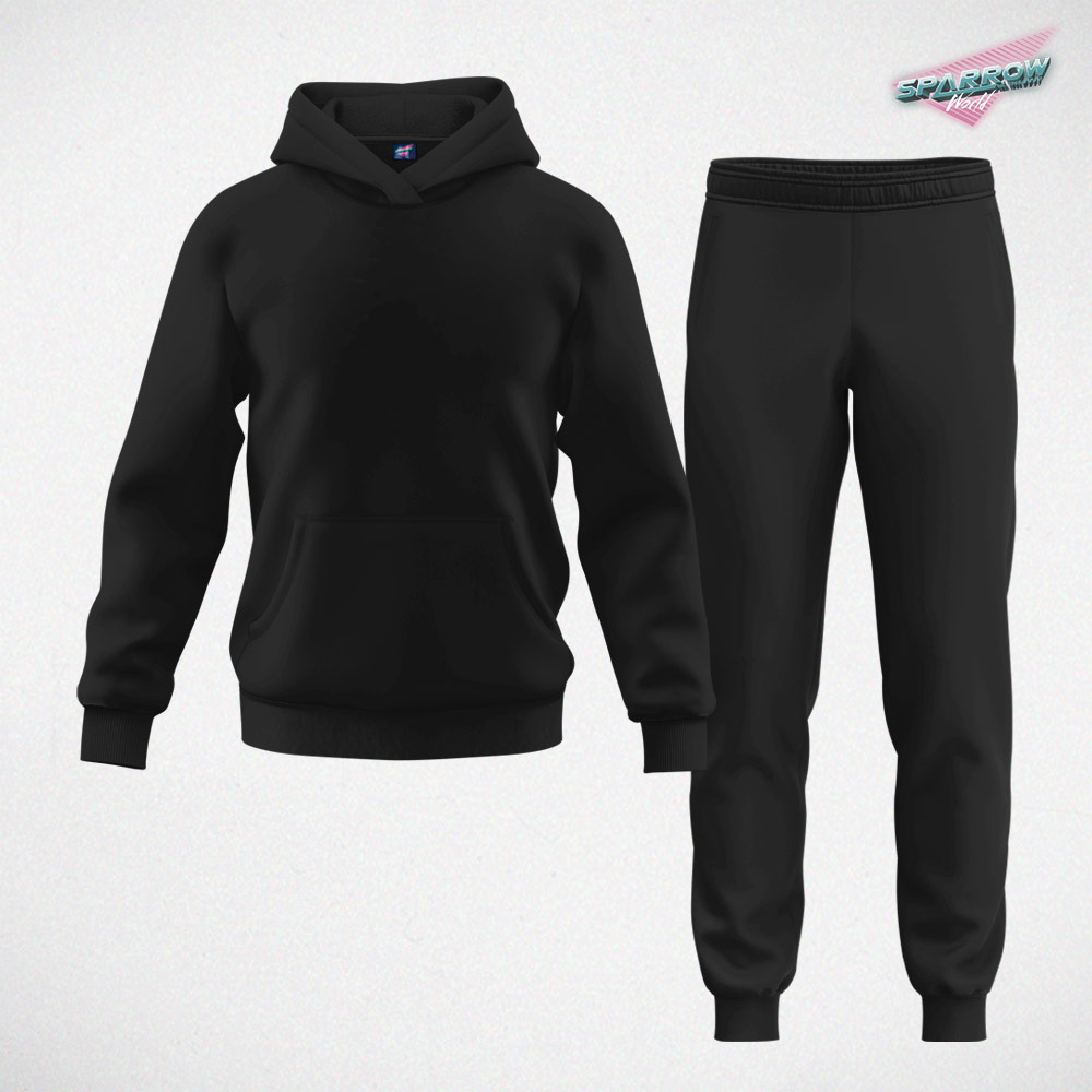 Duks sa kapuljačom i donji deo normal - muški