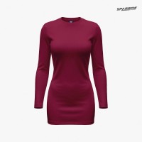 Ženska prolećna haljina dugih rukava uskog kroja