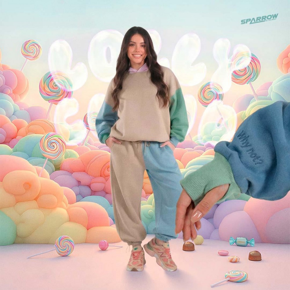 LOLLY CLOUD BIG BAGGY DUKS KAPA
