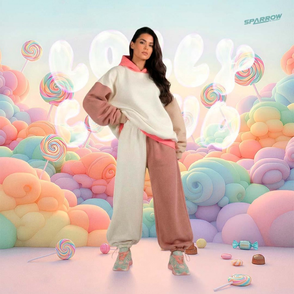 LOLLY CLOUD BIG BAGGY TRENERKA