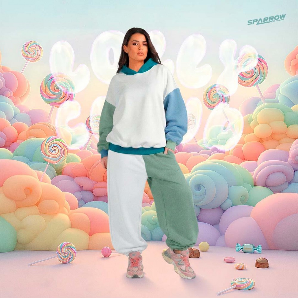 LOLLY CLOUD BIG BAGGY TRENERKA