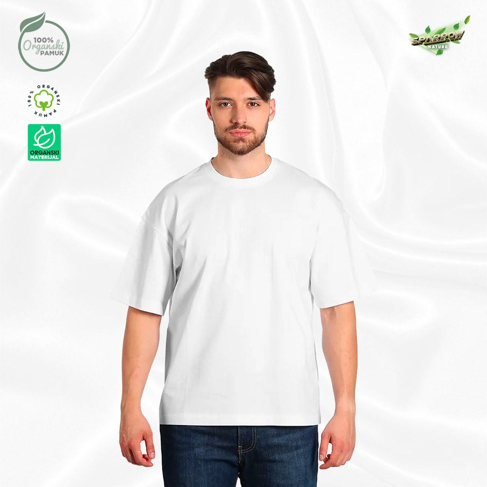 Organic oversized majica