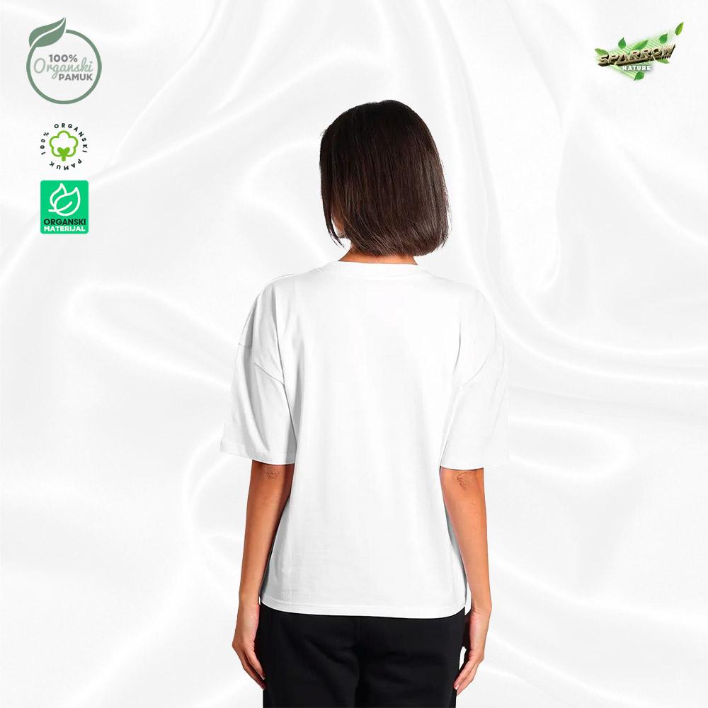 Organic oversized majica ženska