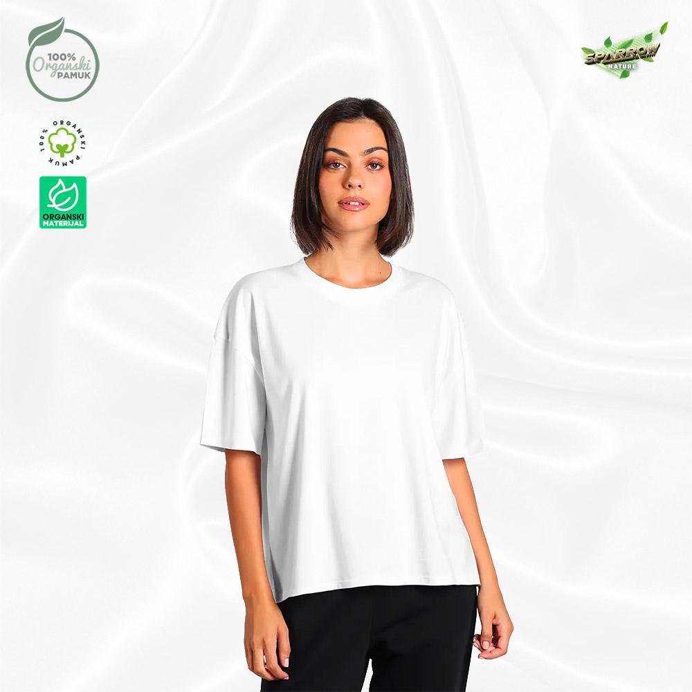 Organic oversized majica ženska