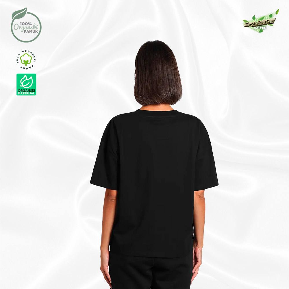 Organic oversized majica ženska