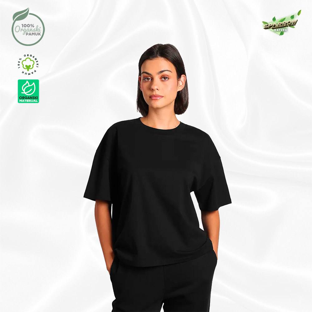 Organic oversized majica ženska