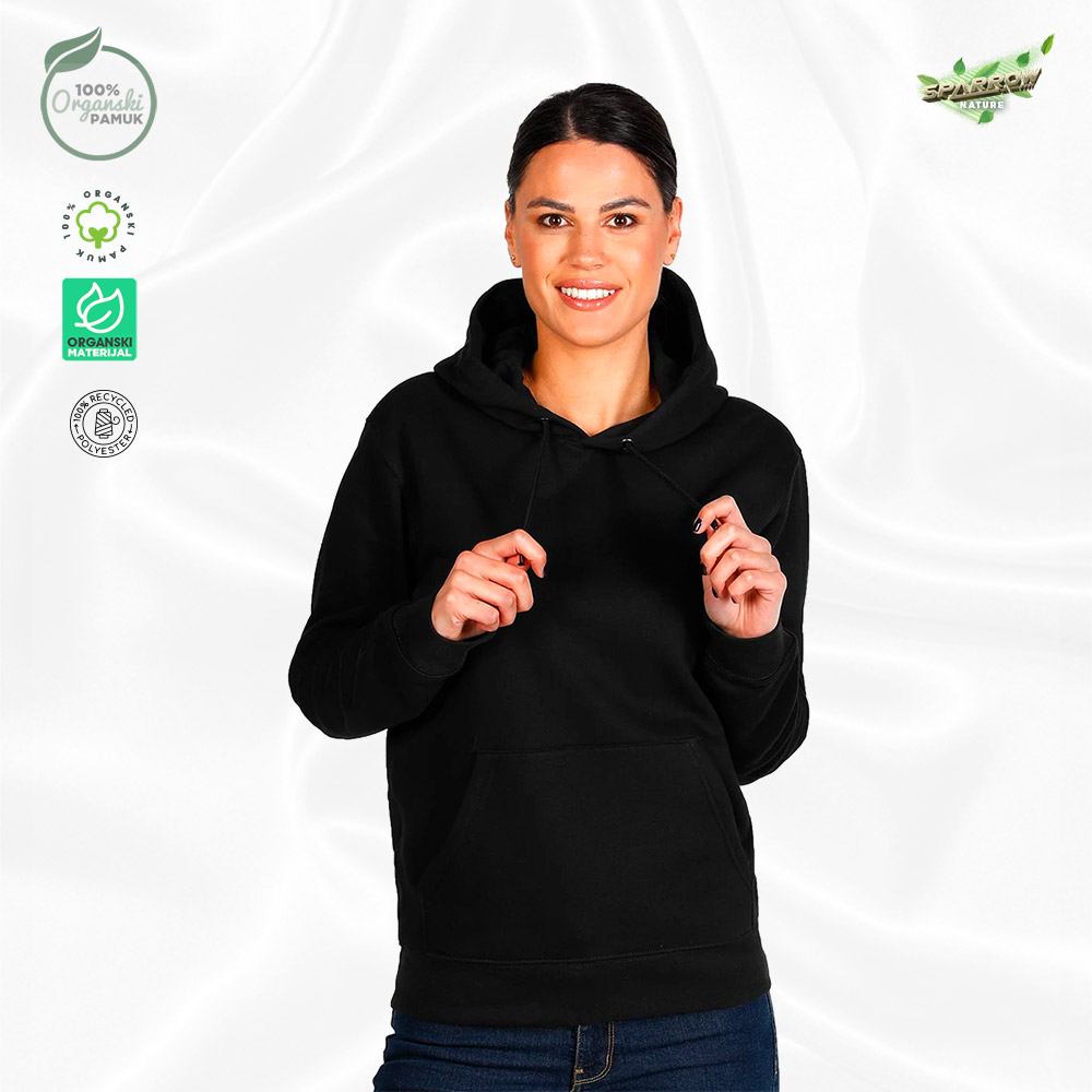 Organic  duks sa kapuljačom COZY