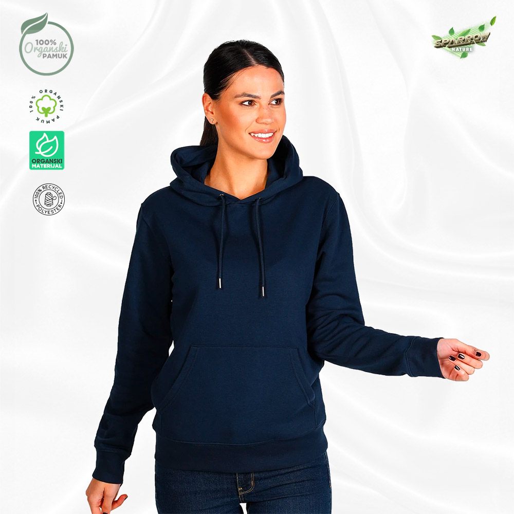 Organic  duks sa kapuljačom COZY