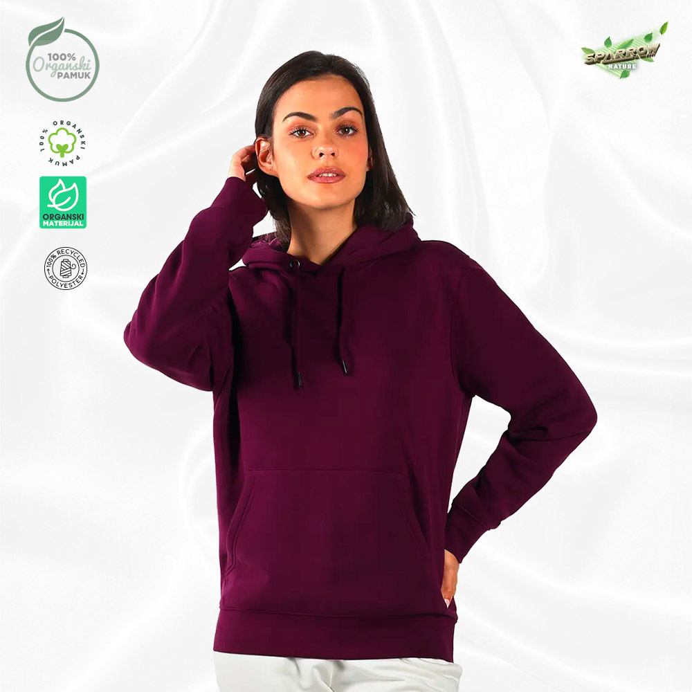 Organic  duks sa kapuljačom COZY