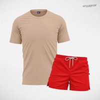 Majica premium i šorc za kupanje - muški