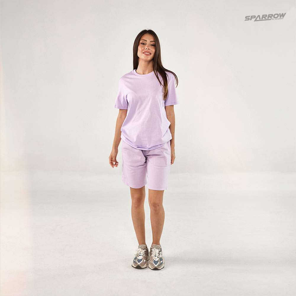 Majica premium i šorc pamučni - ženski