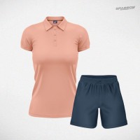 Polo majica i šorc pamučni - ženski Polo majica i šorc pamučni - ženski