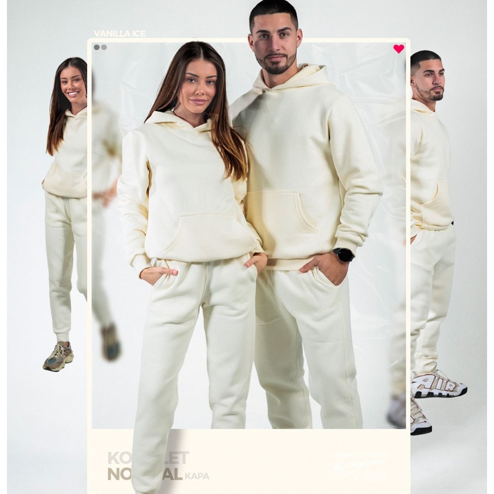 Duks sa kapuljačom i donji deo normal - muški