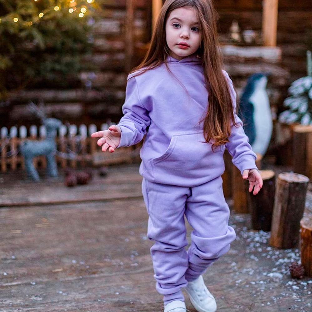 Duksić sa kapuljacom i donji deo trenerke - dečiji