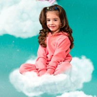 Duksić sa kapuljacom i donji deo trenerke - dečiji