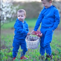 Duksić sa kapuljacom i donji deo trenerke - dečiji