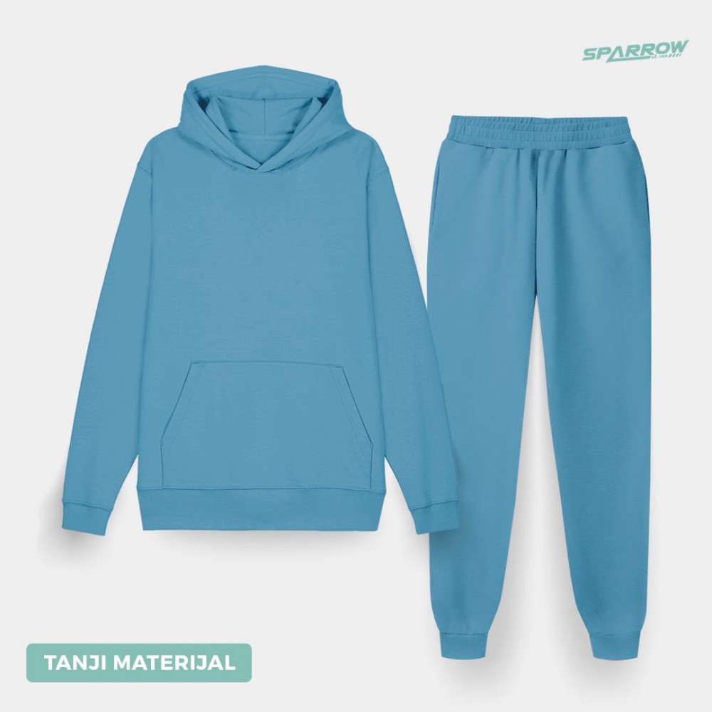 Duks sa kapuljačom i donji deo normal - muški ( tanji materijali )