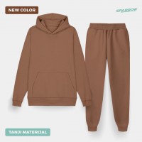 Duks sa kapuljačom i donji deo normal - muški ( tanji materijali )