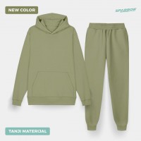 Duks sa kapuljačom i donji deo normal - muški ( tanji materijali )