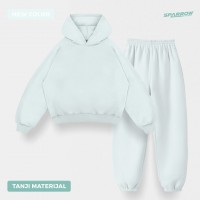Duks sa kapuljačom oversize i donji deo oversize - muški ( tanji materijal ) Duks sa kapuljačom oversize i donji deo oversize - muški ( tanji materijal )