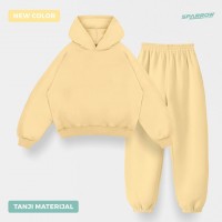 Duks sa kapuljačom oversize i donji deo oversize - muški ( tanji materijal ) Duks sa kapuljačom oversize i donji deo oversize - muški ( tanji materijal )