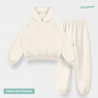 Duks sa kapuljačom oversize i donji deo oversize - muški ( tanji materijal ) Duks sa kapuljačom oversize i donji deo oversize - muški ( tanji materijal )