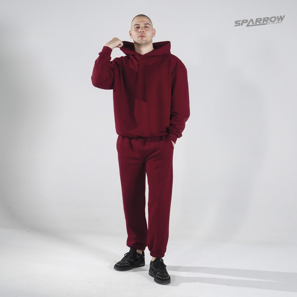 Duks sa kapuljačom oversize i donji deo oversize - muški ( tanji materijal ) Duks sa kapuljačom oversize i donji deo oversize - muški ( tanji materijal )