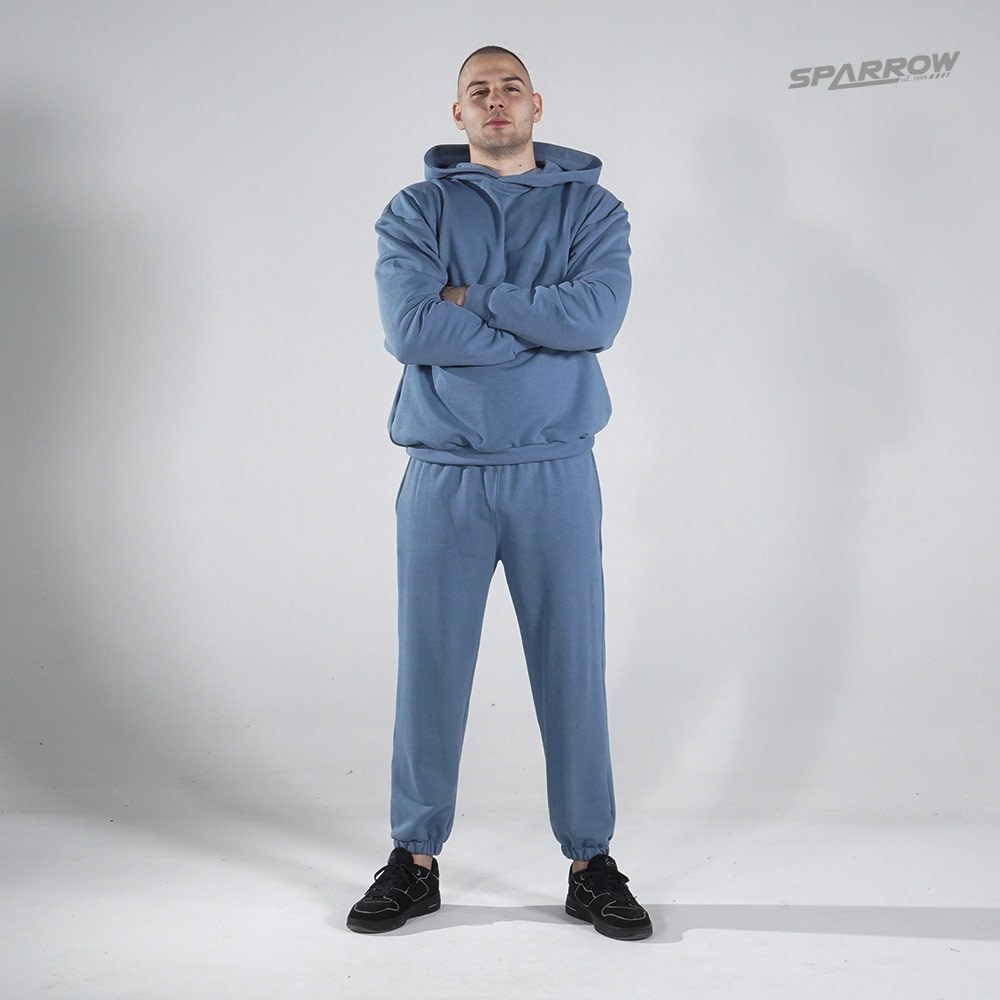 Duks sa kapuljačom oversize i donji deo oversize - muški ( tanji materijal ) Duks sa kapuljačom oversize i donji deo oversize - muški ( tanji materijal )