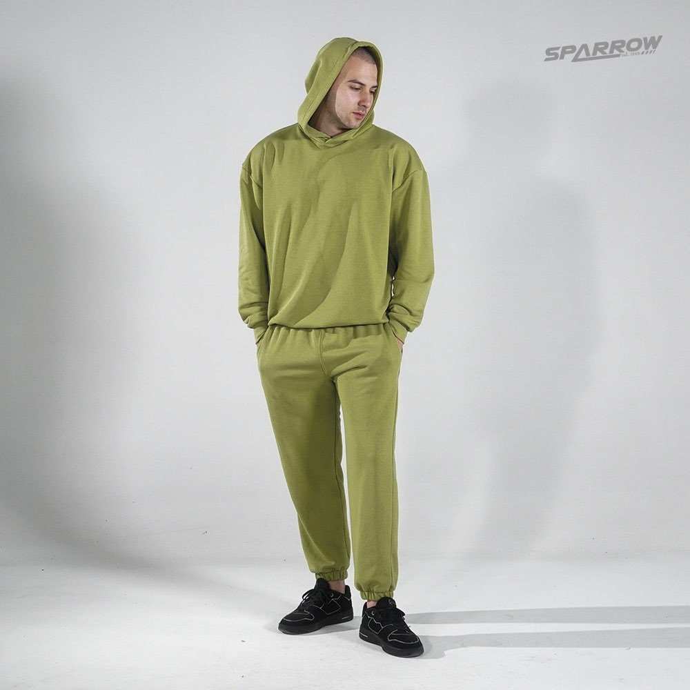 Duks sa kapuljačom oversize i donji deo oversize - muški ( tanji materijal ) Duks sa kapuljačom oversize i donji deo oversize - muški ( tanji materijal )