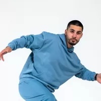 Duks oversize sa kapuljačom -muški