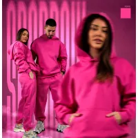 Duks sa kapuljačom oversize i donji deo oversize - muski