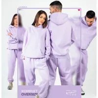 Duks sa kapuljačom oversize i donji deo oversize - muski