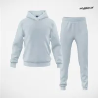 Duks sa kapuljačom i donji deo slim fit - muski