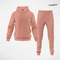 Duks sa kapuljačom i donji deo slim fit - muski