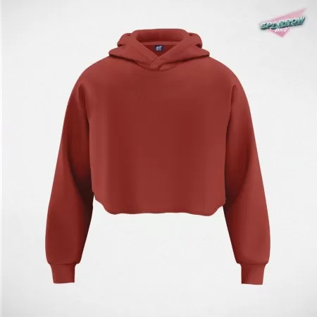 Crop Top duks -kapuljača