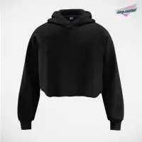 Sparrow Crop Top duks -kapuljača
