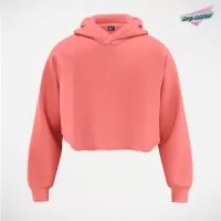 Sparrow Crop Top duks -kapuljača
