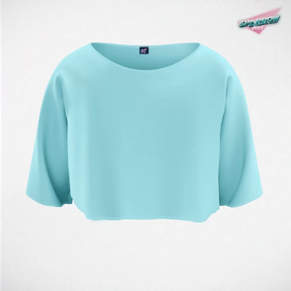 Sparrow Crop Top duks 3/4