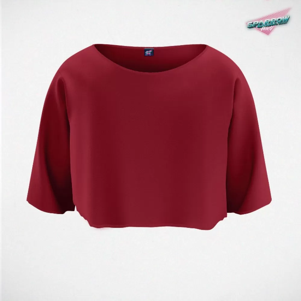 Sparrow Crop Top duks 3/4