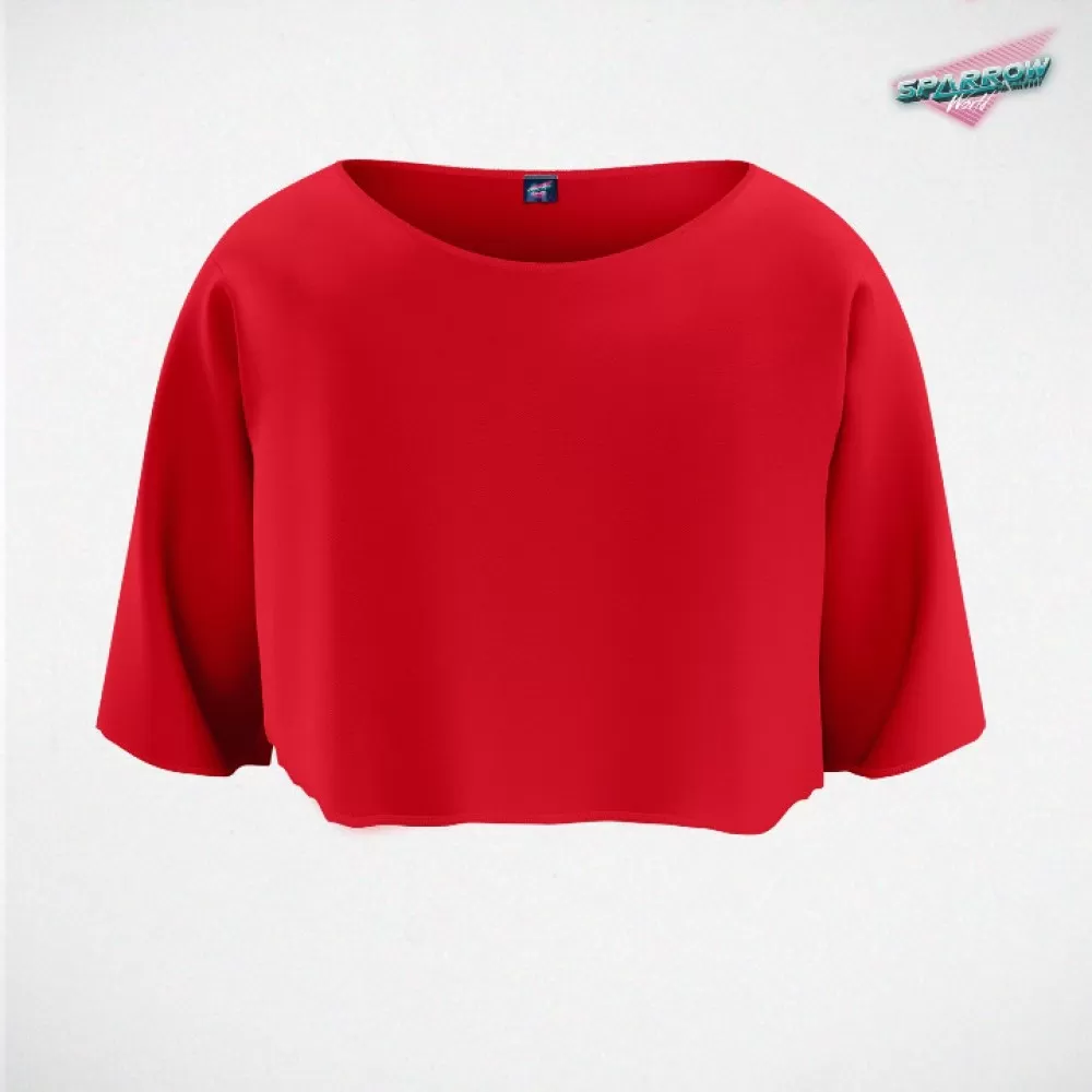 Sparrow Crop Top duks 3/4