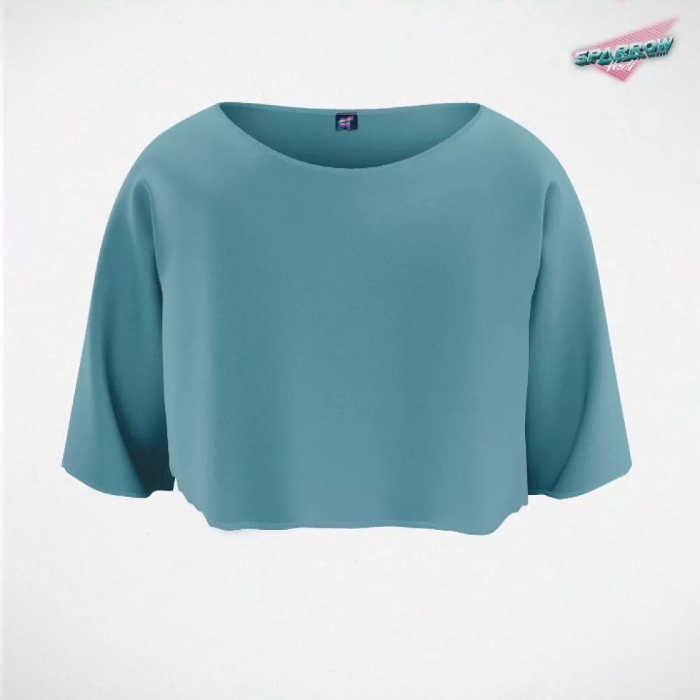 Sparrow Crop Top duks 3/4