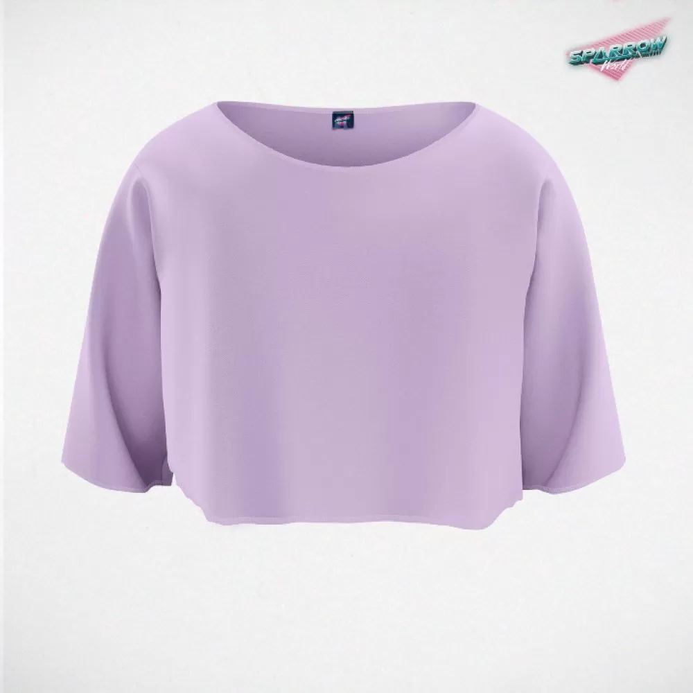 Sparrow Crop Top duks 3/4