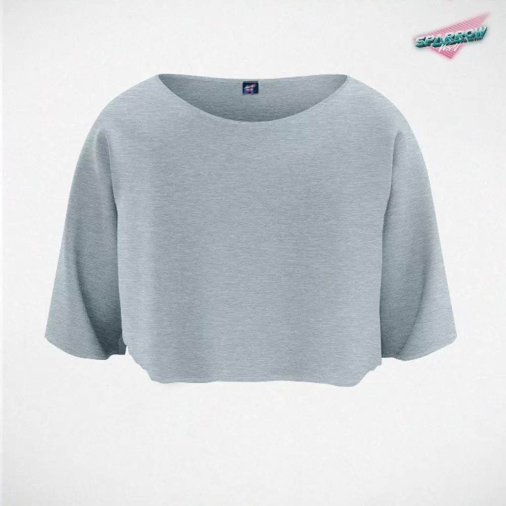 Sparrow Crop Top duks 3/4