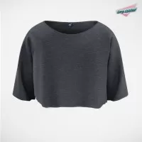 Sparrow Crop Top duks 3/4