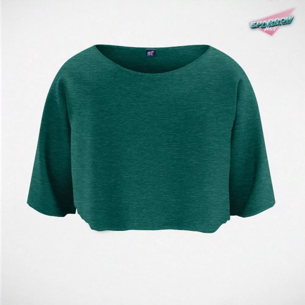 Sparrow Crop Top duks 3/4
