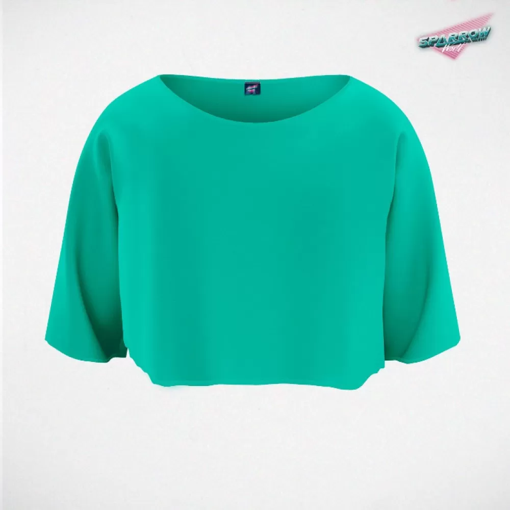 Sparrow Crop Top duks 3/4