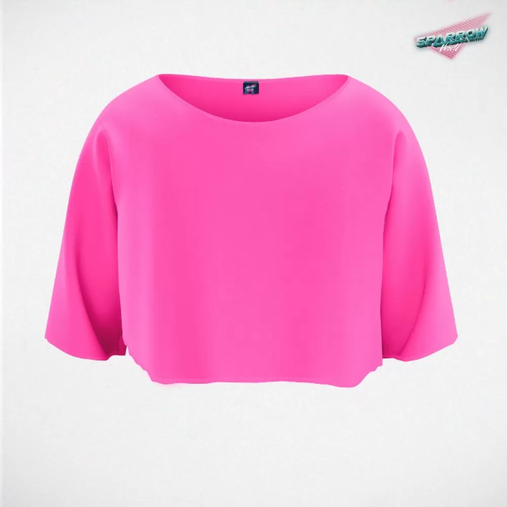 Sparrow Crop Top duks 3/4