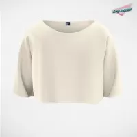 Sparrow Crop Top duks 3/4